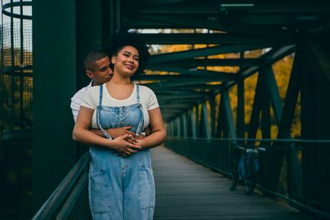 Inspiração e ideias criativas  ensaio fotográfico pré casamento de casal em Guararema - SP'