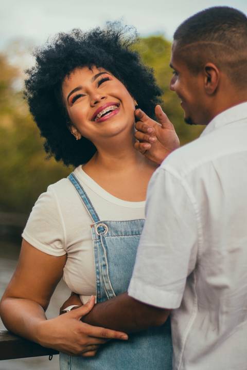 Inspiração e ideias criativas  ensaio fotográfico pré casamento de casal em Guararema - SP'
