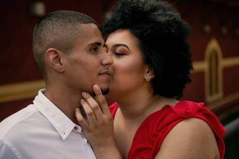 Inspiração e ideias criativas  ensaio fotográfico pré casamento de casal em Guararema - SP'