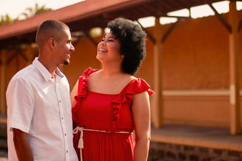 Inspiração e ideias criativas  ensaio fotográfico pré casamento de casal em Guararema - SP'