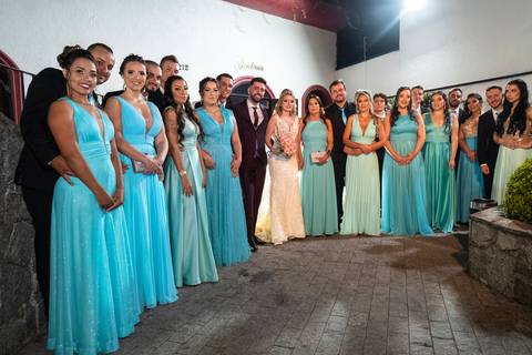 Inspiração e ideias criativas de fotos fotográfico de casamento com as madrinhas no Espaço Buffet Trianon
'