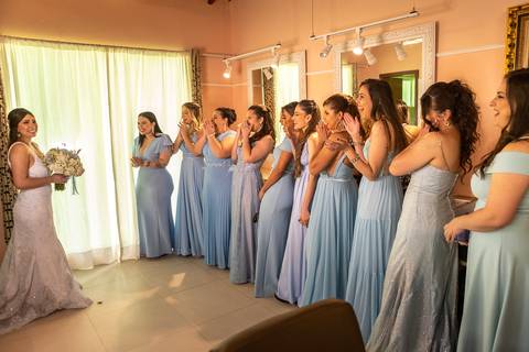 Inspiração e ideias criativas de fotos fotográfico de Making Of da noiva no Espaço Itália '