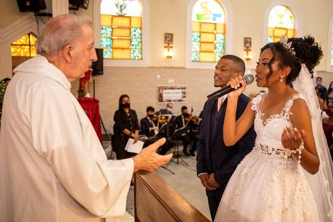 Inspiração e ideias criativas de fotos fotográfico de casamento na  Paróquia São Sebastião'