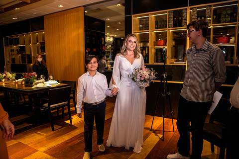 Inspiração e ideias criativas de fotos fotográfico de casamento no 
NB Steak Alphaville '