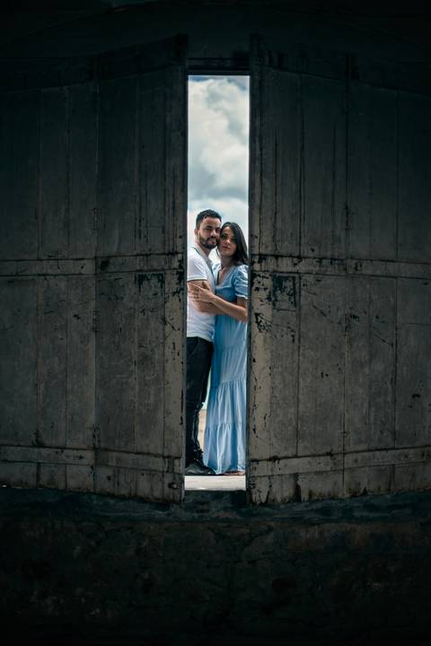 Inspiração e ideias criativas  ensaio fotográfico pré casamento de casal na Fazenda Ipanema-SP'