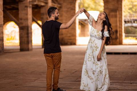 Inspiração e ideias criativas  ensaio fotográfico pré casamento de casal na Fazenda Ipanema-SP'