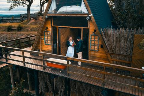 Inspiração e ideias criativas  ensaio fotográfico pré casamento de casal na Cabana Home - Araçoiaba da Serra - SP'
