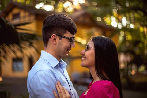Inspiração e ideias criativas  ensaio fotográfico pré casamento de casal no Parque da Água Branca '