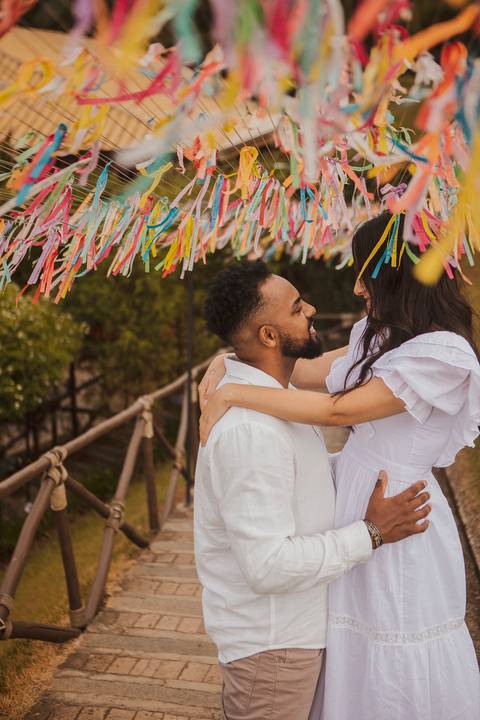 Inspiração e ideias criativas  ensaio fotográfico pré casamento de casal em São Roque - SP'