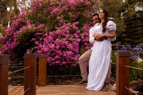 Inspiração e ideias criativas  ensaio fotográfico pré casamento de casal em São Roque - SP'