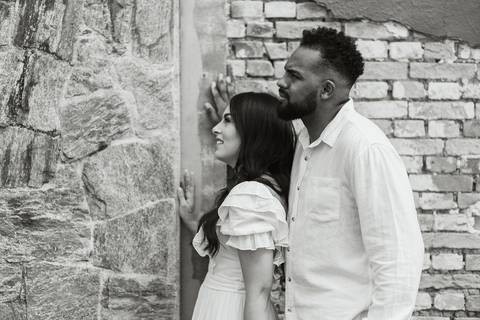 Inspiração e ideias criativas  ensaio fotográfico pré casamento de casal em São Roque - SP'