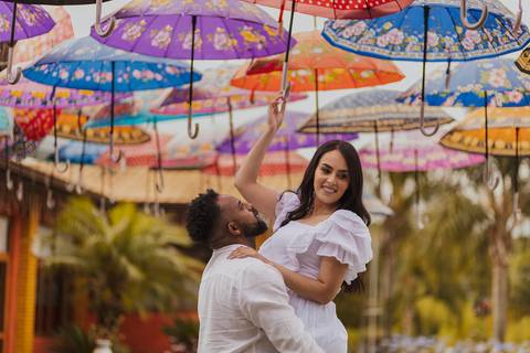 Inspiração e ideias criativas  ensaio fotográfico pré casamento de casal em São Roque - SP'