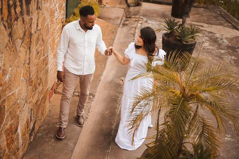 Inspiração e ideias criativas  ensaio fotográfico pré casamento de casal em São Roque - SP'