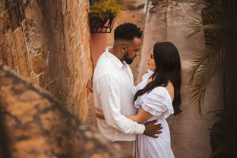 Inspiração e ideias criativas  ensaio fotográfico pré casamento de casal em São Roque - SP'