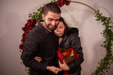 Inspiração e ideias criativas de fotos fotográfico para o Pedido de Casamento surpresa romântico em São Paulo '
