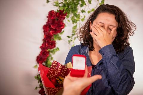 Inspiração e ideias criativas de fotos fotográfico para o Pedido de Casamento surpresa romântico em São Paulo '