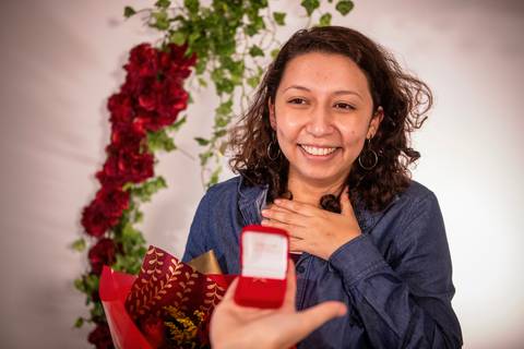 Inspiração e ideias criativas de fotos fotográfico para o Pedido de Casamento surpresa romântico em São Paulo '