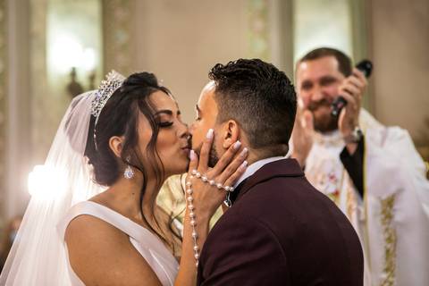 Inspiração e ideias criativas de fotos fotográfico de casamento na Capela Regina Mundi'