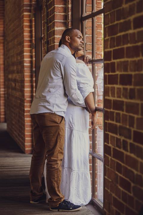 Inspiração e ideias criativas ensaio fotográfico pré casamento pré wedding de casal em Paranapiacaba - SP'