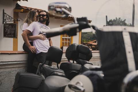 Inspiração e ideias criativas ensaio fotográfico pré casamento pré wedding de casal em Santana de Parnaíba e São Roque '