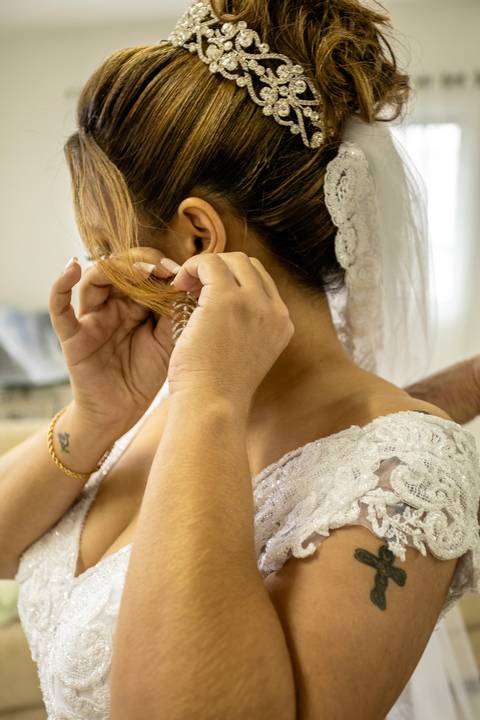 Inspiração e ideias criativas de fotos fotográfico de Making Of da noiva em São Paulo'