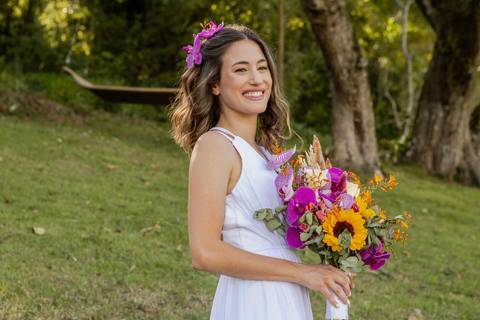 Inspiração e ideias criativas de fotos fotográfico de Mini Wedding em um Sítio'