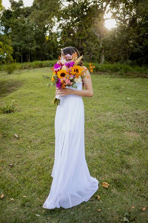 Inspiração e ideias criativas de fotos fotográfico de Mini Wedding em um Sítio'