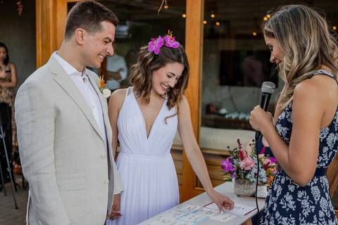 Inspiração e ideias criativas de fotos fotográfico de Mini Wedding em um Sítio'