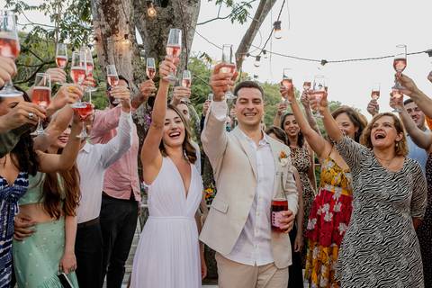 Inspiração e ideias criativas de fotos fotográfico de Mini Wedding em um Sítio'