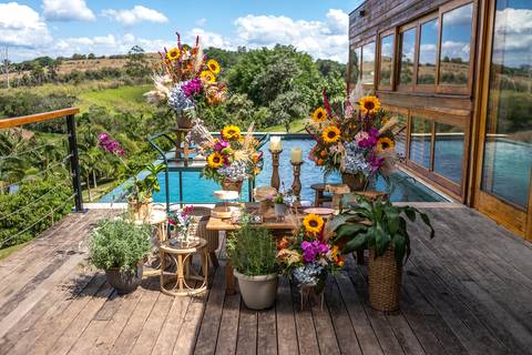 Inspiração e ideias criativas de fotos fotográfico de Mini Wedding em um Sítio'