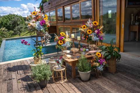 Inspiração e ideias criativas de fotos fotográfico de Mini Wedding em um Sítio'