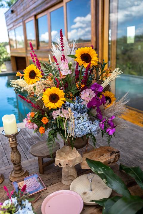 Inspiração e ideias criativas de fotos fotográfico de Mini Wedding em um Sítio'