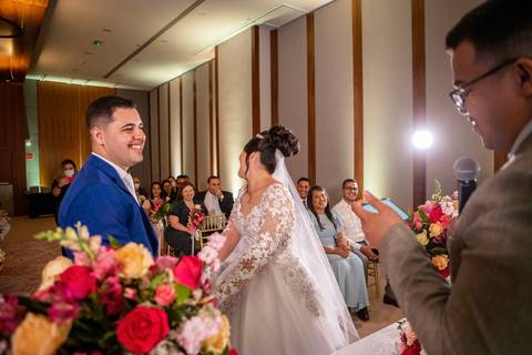 Inspiração e ideias criativas de fotos fotográfico de casamento no Hotel Sheraton Santos'
