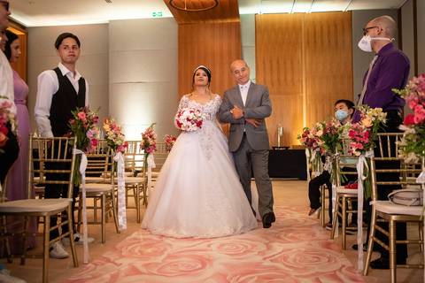 Inspiração e ideias criativas de fotos fotográfico de casamento no Hotel Sheraton Santos'