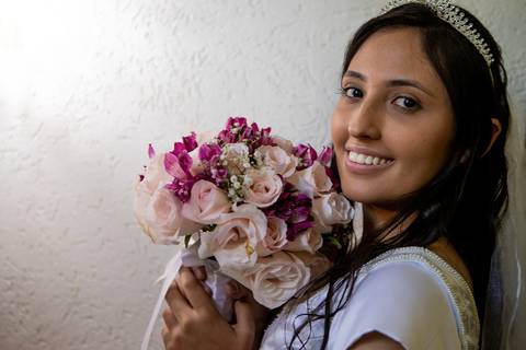 Inspiração e ideias criativas de fotos fotográfico de Making Of da noiva no Espaço Sausalito '