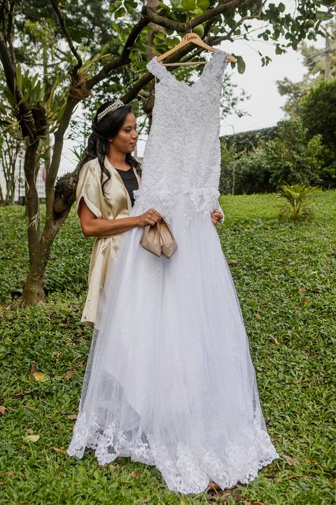 Inspiração e ideias criativas de fotos fotográfico de Making Of da noiva em São Caetano do Sul'