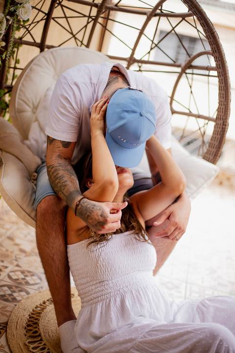 Inspiração e ideias criativas de fotos pré wedding 
intimista feito em casa São Paulo - SP'