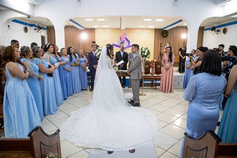 Inspiração e ideias criativas de fotos fotográfico de casamento na igreja - SP '