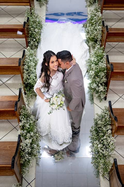Inspiração e ideias criativas de fotos fotográfico de casamento na igreja - SP '