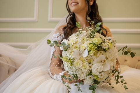 Inspiração e ideias criativas de fotos fotográfico de Making Of da noiva pronta no Espaço Le Charmant - sp'