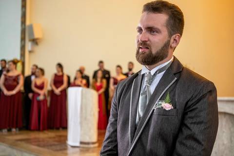 Inspiração e ideias criativas de fotos fotográfico de casamento na Igreja Matriz de Sant'Ana'