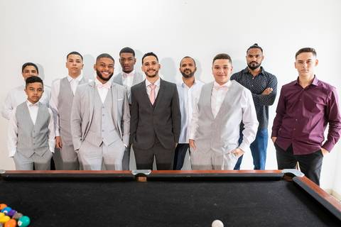 Inspiração e ideias criativas de fotos fotográfico de casamento Making Of do noivo na sua casa'