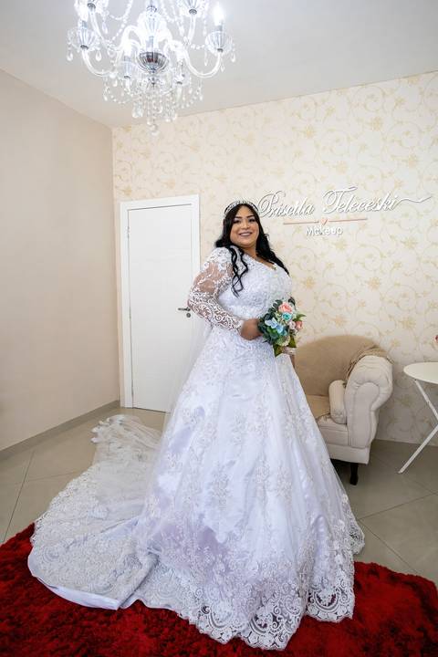 Inspiração e ideias criativas de fotos fotográfico de casamento making of da noiva na Priscila Teleceski - SP'