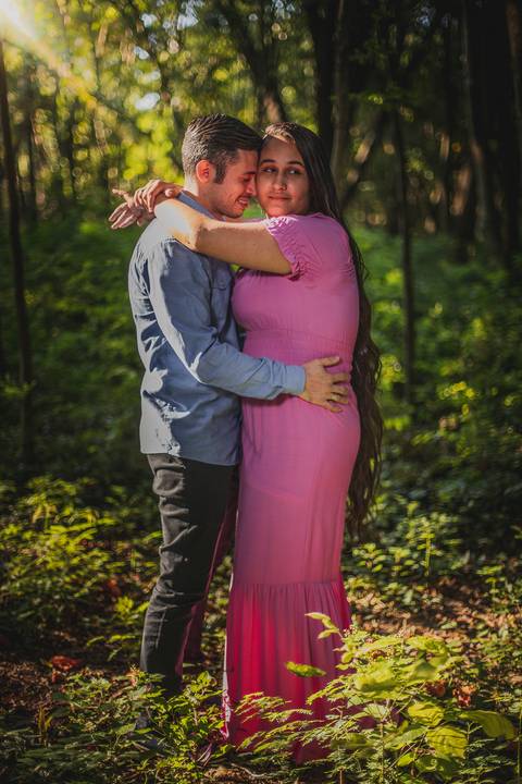 Inspiração e ideias criativas ensaio fotográfico pré casamento pré wedding de casal no Parque Villa Lobos - SP'