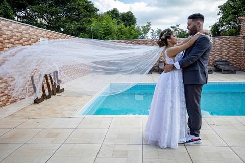 Inspiração e ideias criativas de fotos fotográfico de casamento na Chácaras Monte Serrat - SP'