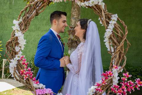 Inspiração e ideias criativas de fotos fotográfico de casamento na Chácara das Flores - SP'