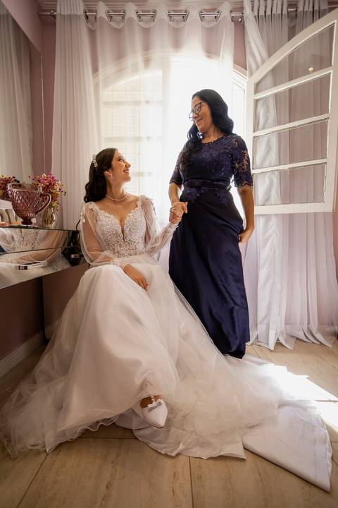 Inspiração e ideias criativas de fotos fotográfico de Making Of da noiva no Espaço Le Charmant - SP'