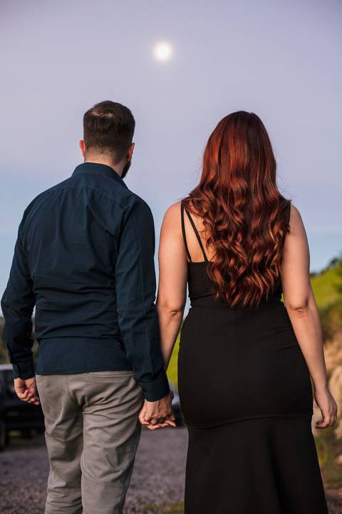 Inspiração e ideias criativas ensaio fotográfico pré casamento pré wedding de casal no Sítio das Borboletas - SP'