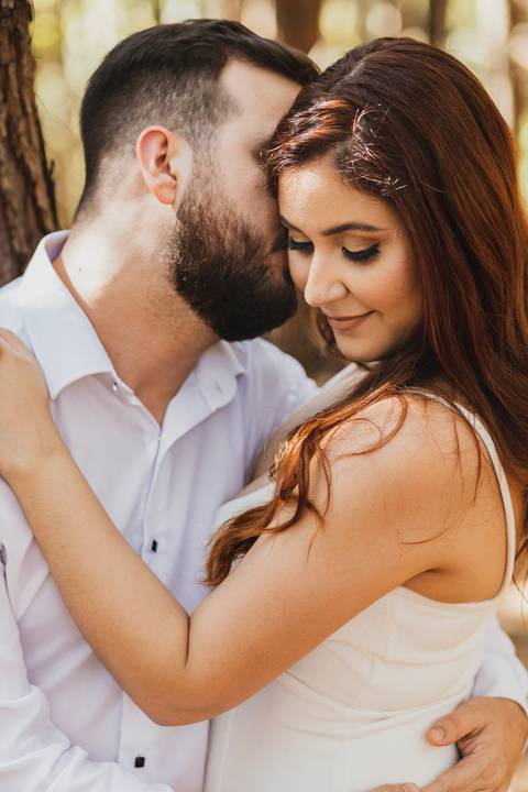 Inspiração e ideias criativas ensaio fotográfico pré casamento pré wedding de casal no Sítio das Borboletas - SP'