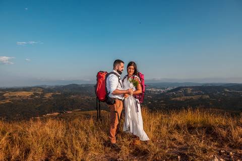 Inspiração e ideias criativas ensaio fotográfico pré casamento pré wedding de casal no Morro do Saboó - São Roque'